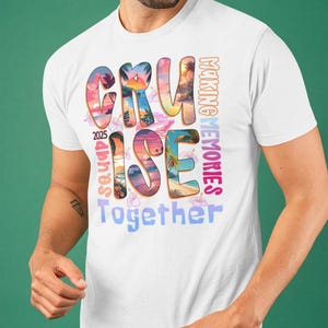 Cruise Squad 2025 PNG Design – Making Memories Together PNG - Nautical Vibes Tee Design PNG