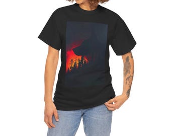 Majestic Wolf Graphic Tee, Nature Adventure Unisex T-Shirt