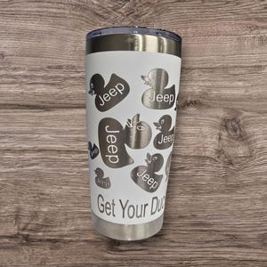 jeep duck tumbler