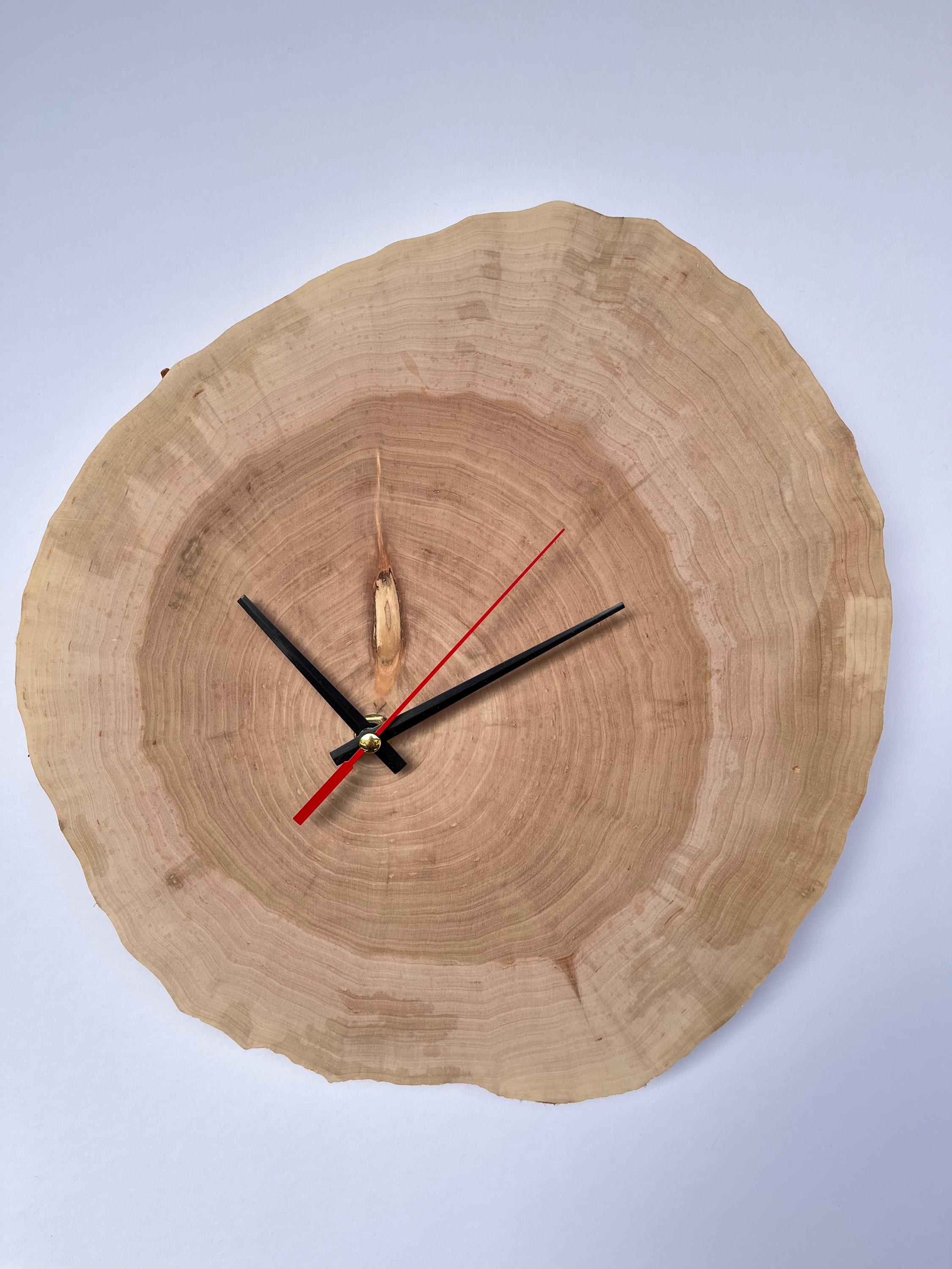 Wanduhr Holz Selber Machen Wanduhr Aus Baumscheibe Uhr Holzscheibe