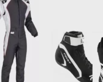 Custom Made Go Kart Racing Suit CIK/FIA Level 2 standard Customize Race Suit In All Sizes with option to add own logos + Free Shipping