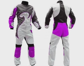 Custom Made Free Fly Skydiving | Paragliding | Wind Tunnel Jumpsuit in Multicolor Combination with Free Shipping