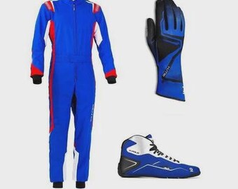 Custom Made Go Kart Racing Suit CIK/FIA Level 2 standard Customize Race Suit In All Sizes with option to add own logos + Free Shipping