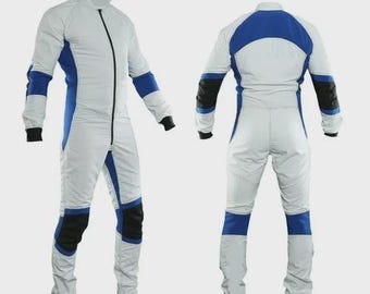 Custom Made Free Fly Skydiving | Paragliding | Wind Tunnel Jumpsuit in Multicolor Combination with Free Shipping