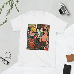 Anime shirt Naruto shirt  Naruto clothing Naruto merch Naruto graphic tee Cool Naruto shirt for anime fans