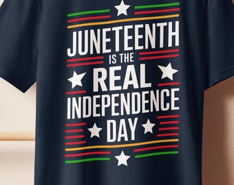 Juneteenth es el verdadero Día de la Independencia SVG PNG (Descarga digital)