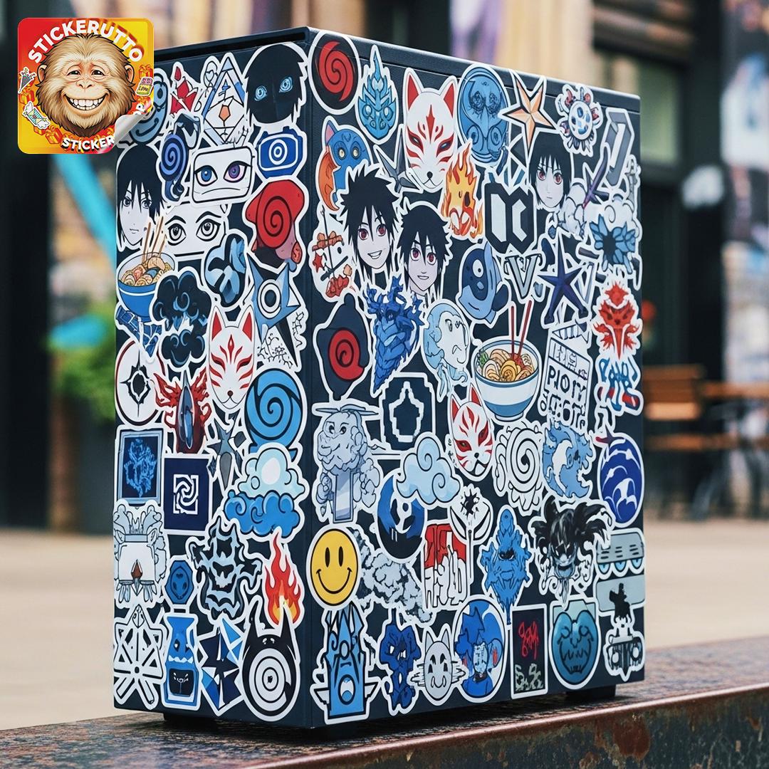 Blue Sticker Pack – Waterproof Vinyl Decals for Laptop, Hydroflask - Etsy
