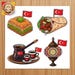 Turkey Sticker Pack – Glossy & Holographic Turkish Culture Stickers - Etsy