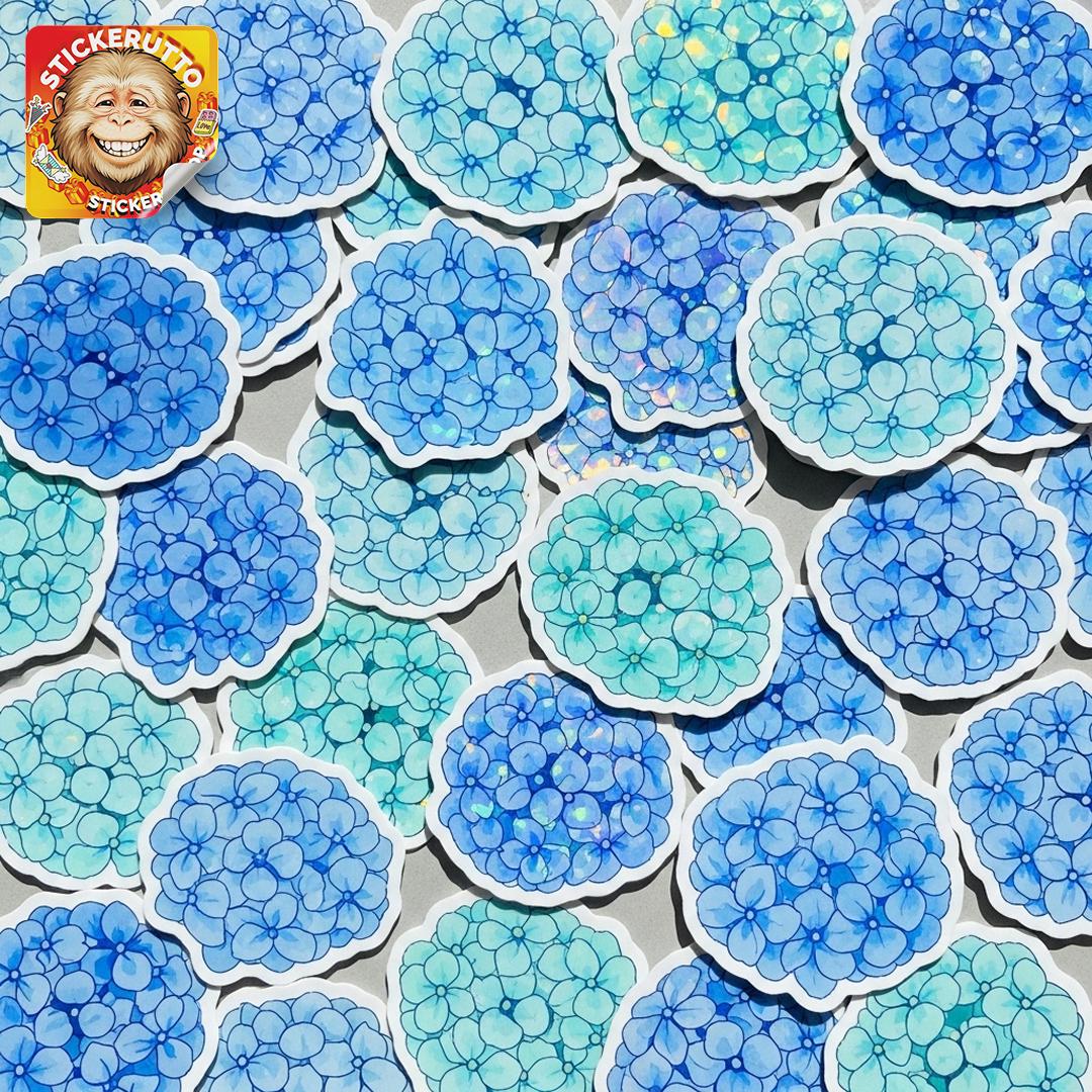 Blue Sticker Pack – Waterproof Vinyl Decals for Laptop, Hydroflask - Etsy