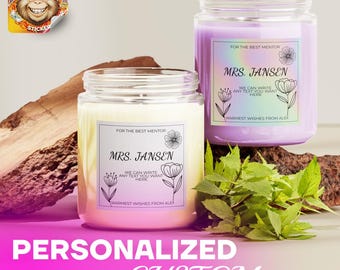 Aangepaste vinylstickers: gepersonaliseerde naamlabels, waterdichte stickers (5-7 cm