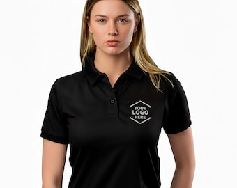 Custom Embroidered Polo Shirt for Men and Women, Personalized & Printed Polo Shirts for Business, Casual Wear, Sports Teams, Work Uniforms
