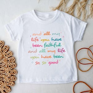 Psalm Bible Quote Baby Shirt, Baby Bodysuit, Toddler Sweatshirt - Boho Religious Baby Outfit, Christian Toddler Gift, Faith-Based Clothing