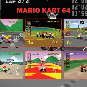 スーパーマリオカート64 | ニンテンドー64、1997年 | N64、オリジナル