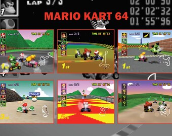 スーパーマリオカート64 | ニンテンドー64、1997年 | N64、オリジナル
