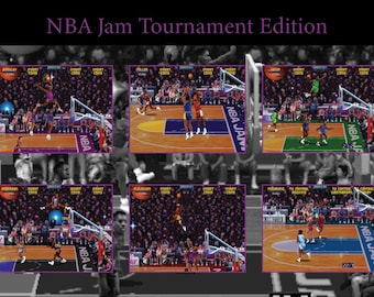 NBA Jam Tournament Edition Poster 19"x13" video game poster