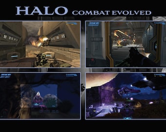 Poster Promo Xbox Original – 2001 – Console + Manette – Blood Wake – Rare – Neuf