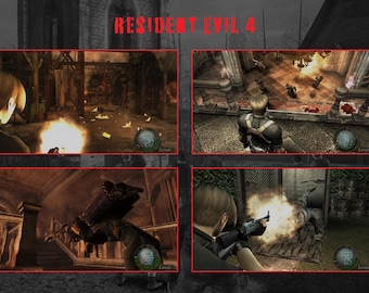 Resident Evil 4 Poster 19"x13" video game poster