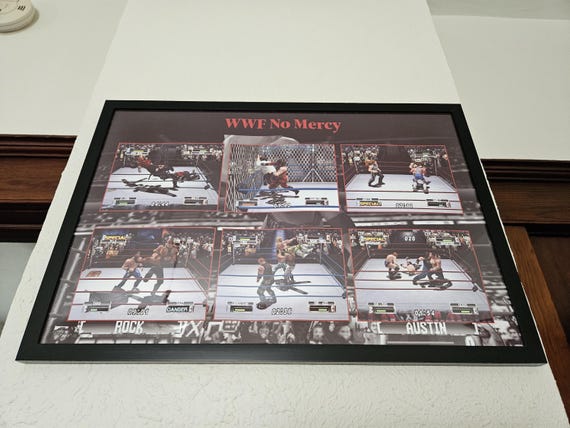 NO MERCY ポスター WWF No Mercy Poster 19