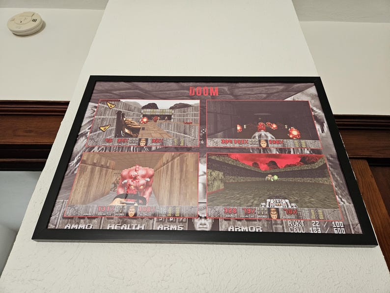 Doom Design Frame Doom Poster 19