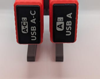 Magnetischer Kabelhalter: 3D Gedruckter Kabelhalter, Ham Radio Tech Geschenk, Medium