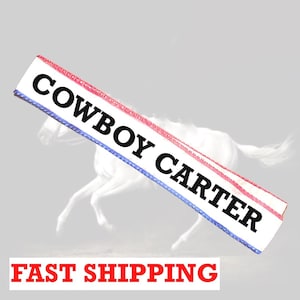 Fascia da cowboy Carter personalizzata / Texas Hold'em / Country & Western / Atto II 2 / Addio al nubilato in costume Feyonce / ORDINE URGENTE disponibile