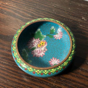 Vintage Chinese Cloisonné Bowl
