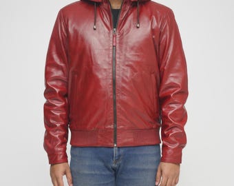 Men’s CLJ-BRG-HD-V4 Genuine Leather Jacket – Handmade Vintage Biker Coat  Premium Motorcycle Outerwear  Luxury Fashion Jacket for Men