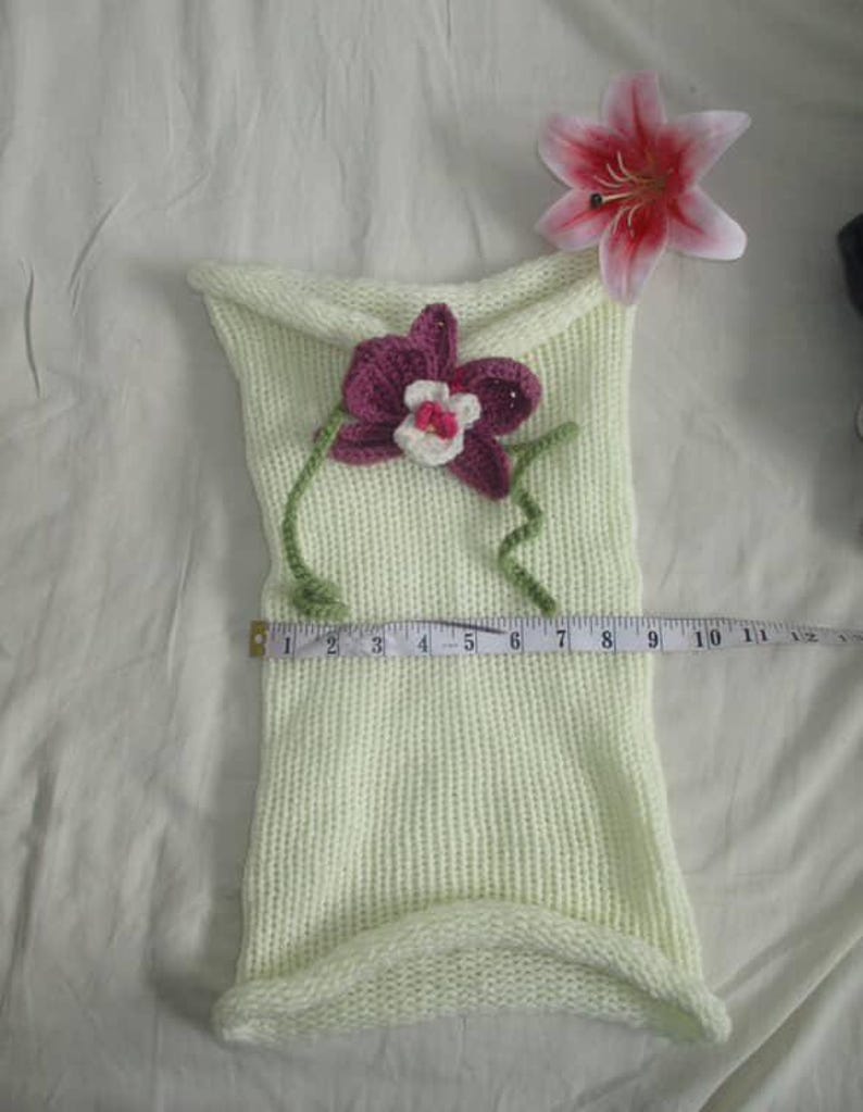Handmade Crochet Orchid Top Etsy