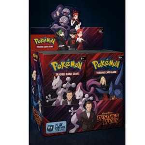 SPECIAL DISCOUNT -  Scarlet & Violet: Destined Rivals Booster Box – Pokémon TCG | English Cards for Collectors and Players - Gift for gamer