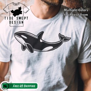 Orca Whale Tshirt, Killer Whale T-Shirt