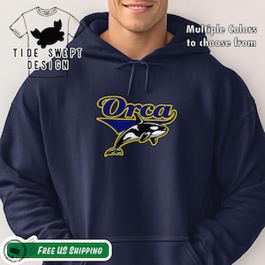 Team Orca Hoodie, Killer Whale Sweatshirt