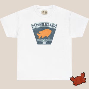 Men's Cotton T-Shirt – Classic Fit | Channel Islands National Marine Sanctuary White