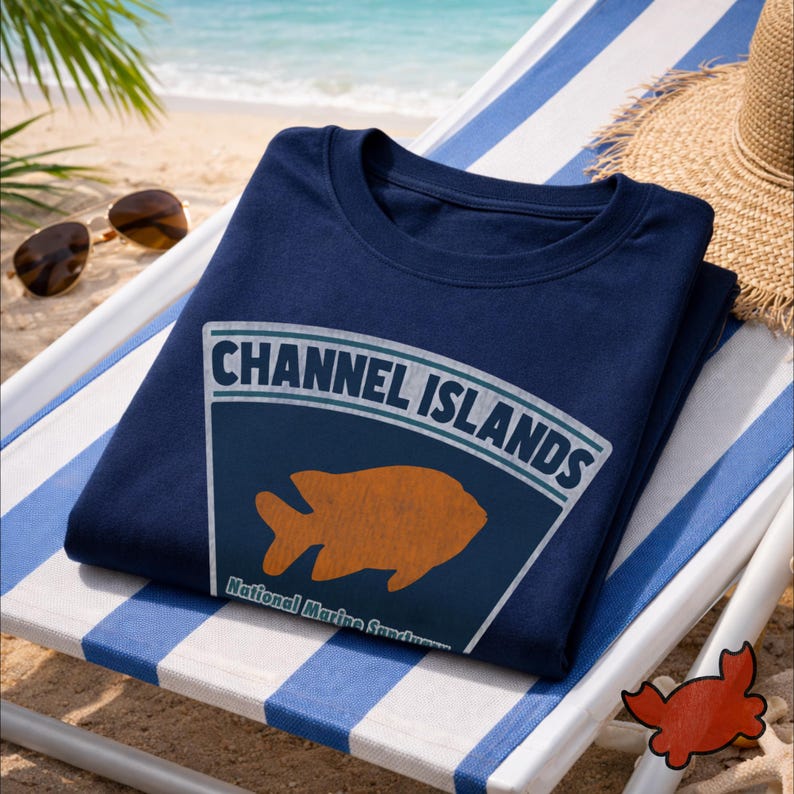 Men's Cotton T-Shirt – Classic Fit | Channel Islands National Marine Sanctuary image 6