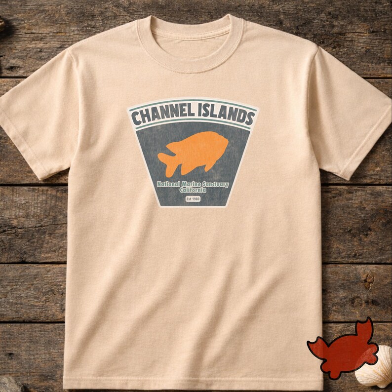Men's Cotton T-Shirt – Classic Fit | Channel Islands National Marine Sanctuary image 9
