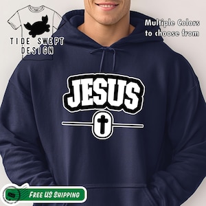 Christian Jesus Sweatshirt, Christian Athlete Hoodie