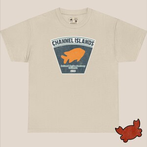 Men's Cotton T-Shirt – Classic Fit | Channel Islands National Marine Sanctuary Sand