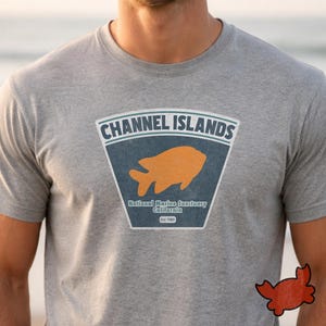 Men's Cotton T-Shirt – Classic Fit | Channel Islands National Marine Sanctuary image 1