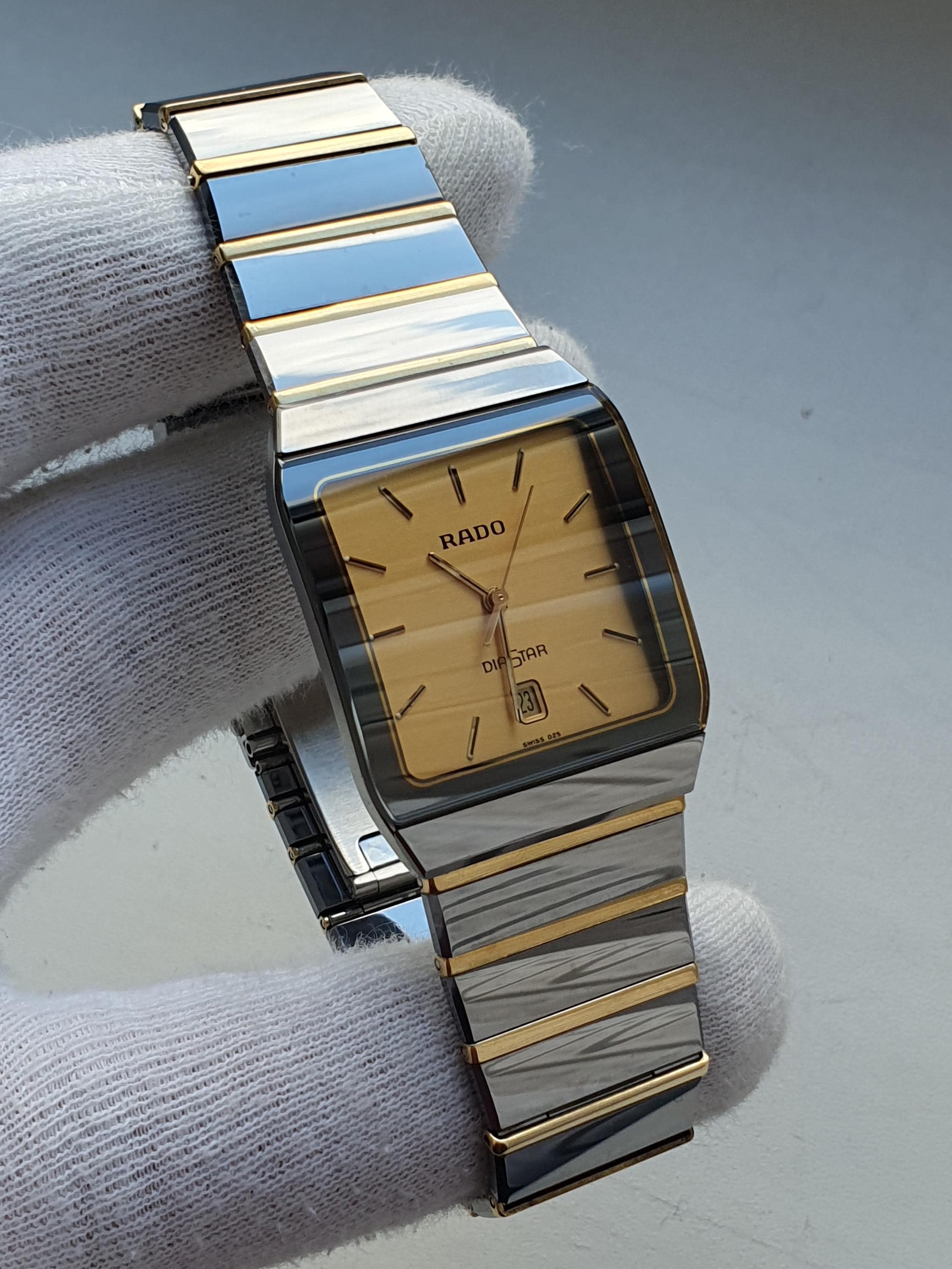 Rado Diastar 129.0266.3 Gold Watch - Etsy