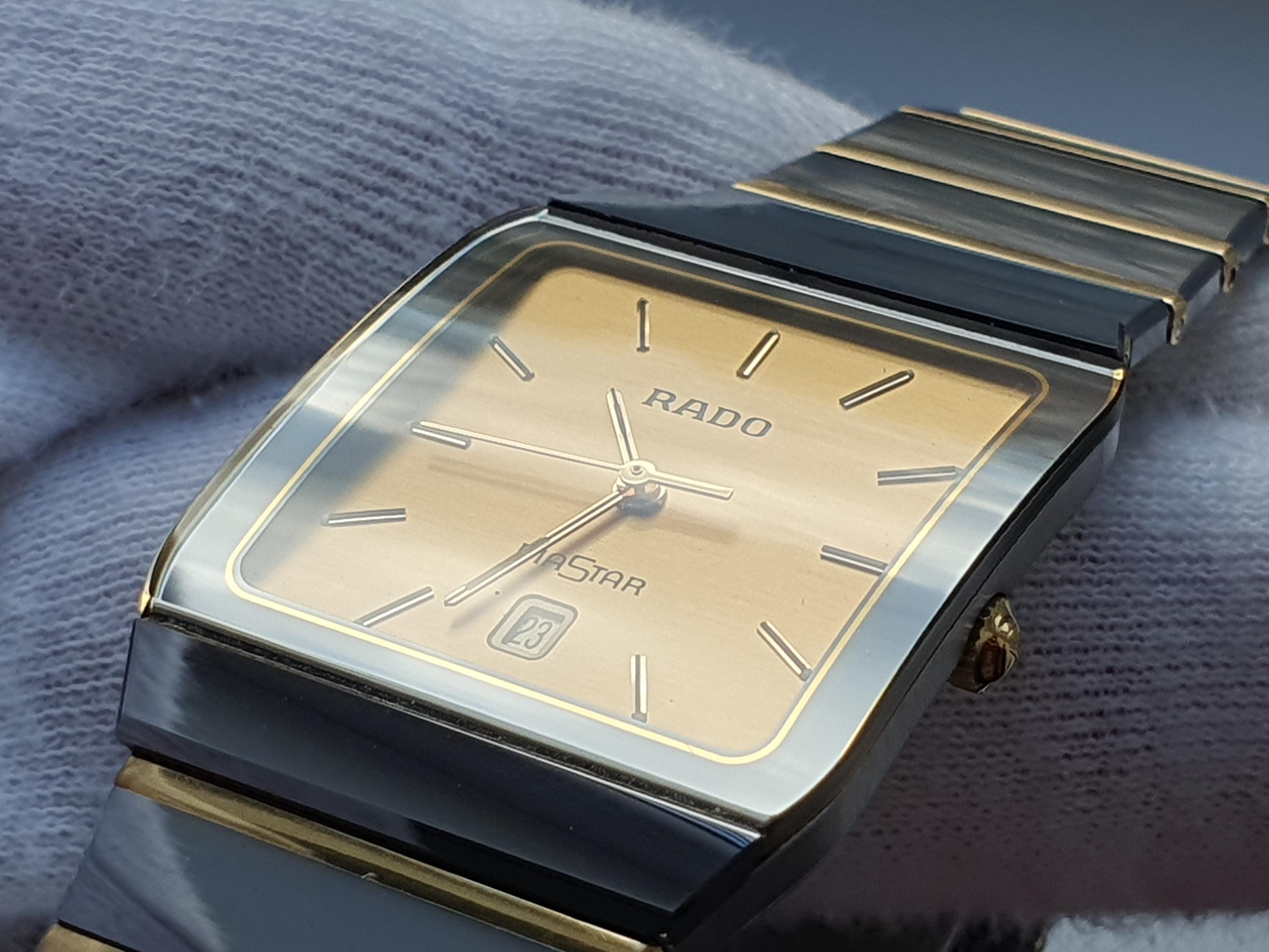 Rado Diastar 129.0266.3 Gold Watch - Etsy