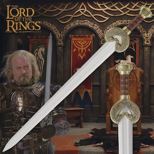 Handmade Herugrim Sword Replica King Theoden&#39;s Sword Collectible Sword, Gift for Him/Her, Medieval Sword, Father&#39;s Gift, Best Wedding&#39;s Gift
