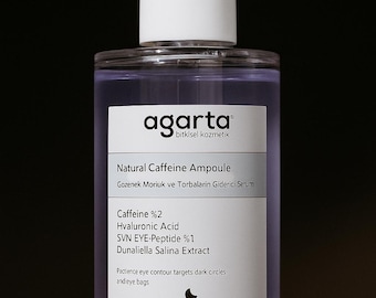 Caffeine + Peptide Under Eye Ampoule Serum • Dark Circles & Puffiness • Firming Brightening Eye Treatment