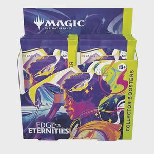 Scatola da collezione premium Edge of Eternities – TCG sigillato in fabbrica – Edizione limitata (12 bustine di espansione)