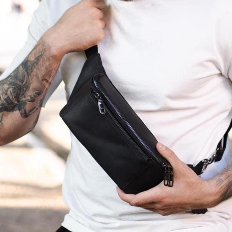 Sac Banane Sacoche Tactique Torse Streetwear Streetwear Chest Bag