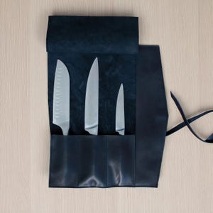 Leather Knife Roll, Chefs Bag, Knife Case, Knife Holder, Knife Storage, Knife Roll Bag, Knife Roll, Chef Knife Roll, Case Knife, Knife Bag