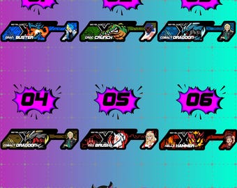 Beyblade X Battle Pass Sticker