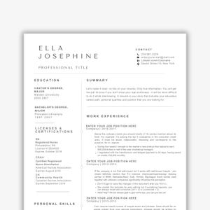 Nurse Rn Resume Template, Nursing Resume Template, Medical Assistant Resume, Nursing Student, Cna Resume Design, Doctor Resume, Ats Resume
