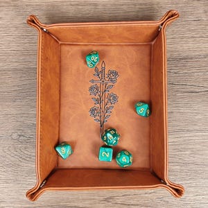 Aangepaste dobbelsteenlade - Dobbelsteenrollade voor D&D, Dungeons and Dragons, D&D-sleutellade, bordspellade