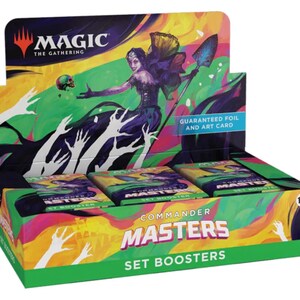 Magic The Gathering Commander Masters Set Boosterbox - 24 pakjes - 360 kaarten