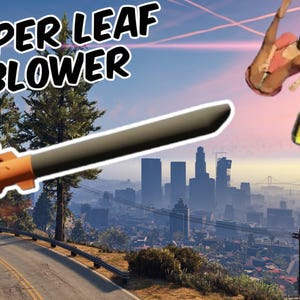 SUPER LEAF BLOWER FiveM [Standalone] | Mic Scripts