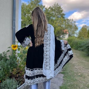 Elegant Afghani Handmade Dress – Traditional Embroidery & Vibran